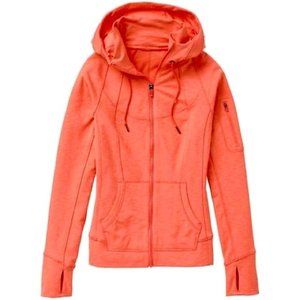 Athleta Coral Fleece Lined Zip Up Jacket